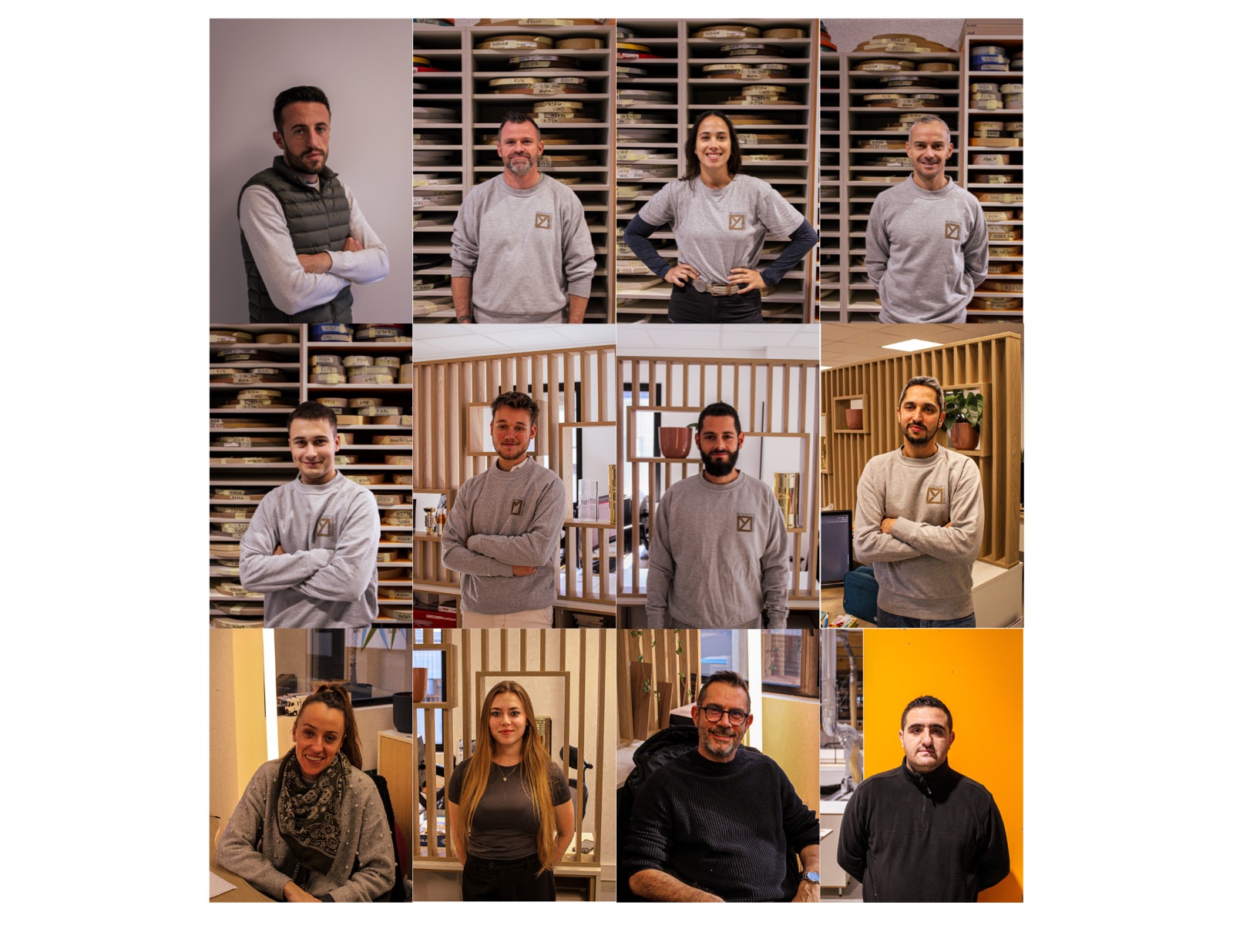 Équipe MZ Bois – portraits